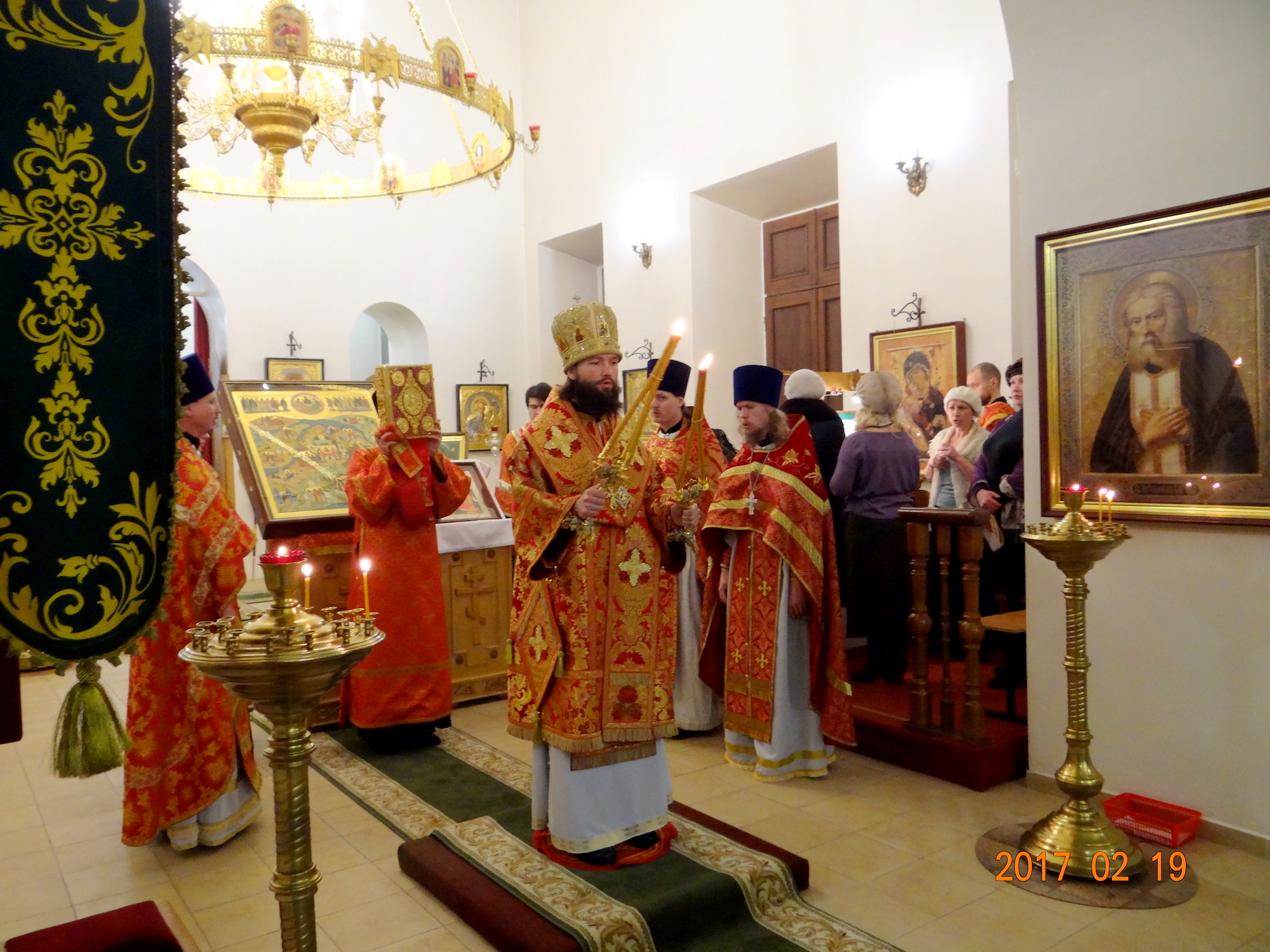 День памяти священномученика Алексия Троицкого в Иоанно-Богословском храме города Коломны